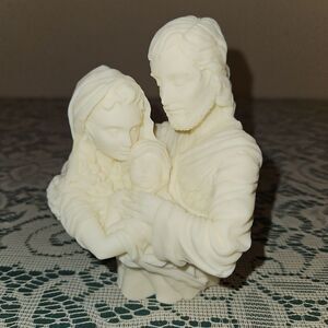 Mark Klaus Holy Family LED Lighted Figurine